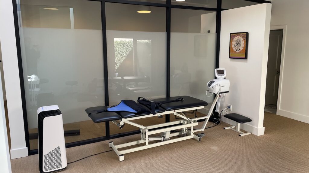 Spinal Decompression Table at the Center for Health and Longevity